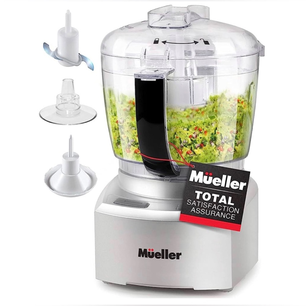 Mueller Ultra Prep Food Processor, Chopper, Dicer, Grinder, Whipping, Pureeing